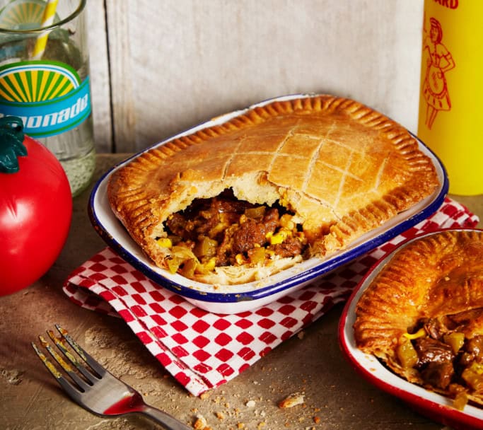 Philly cheesesteak pie