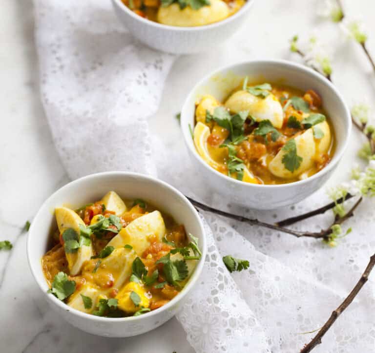 Eenvoudige masala-eieren