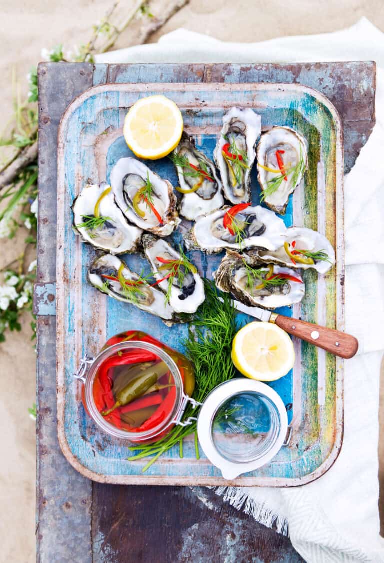 Oesters & zoetzure chili’s