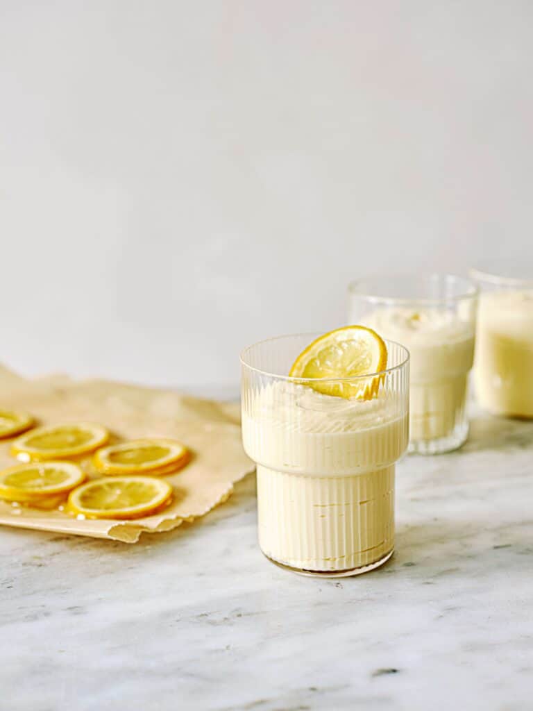 Sabayonijs met limoncello