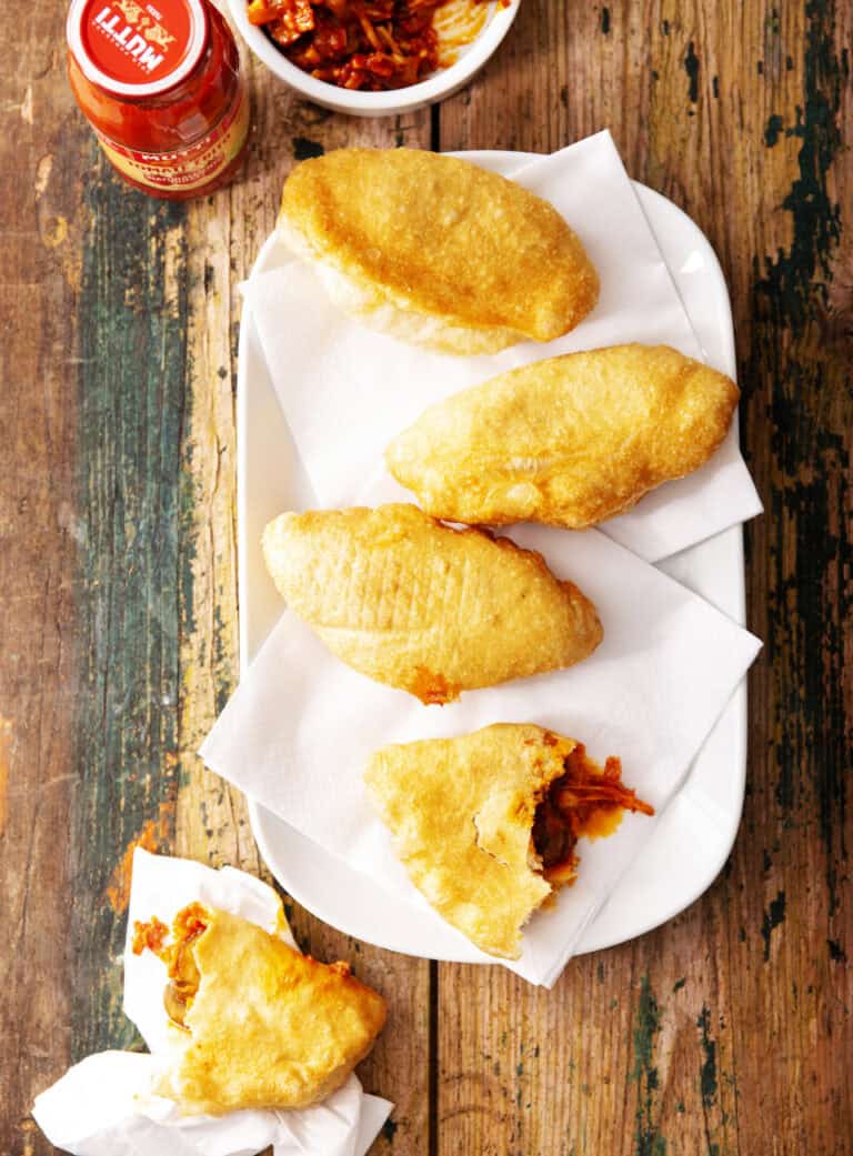 Calzones met champignon-tomatenvulling