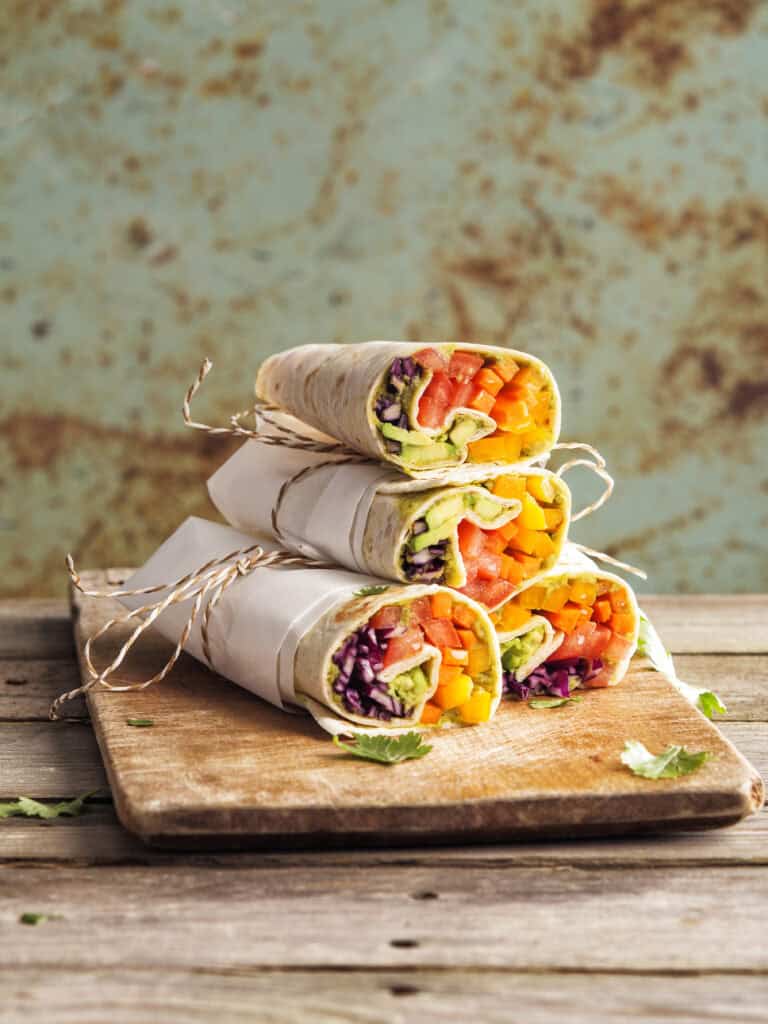 Rainbow wrap
