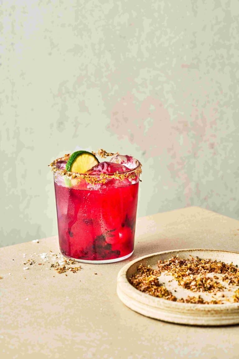 Blauwebessenmargarita