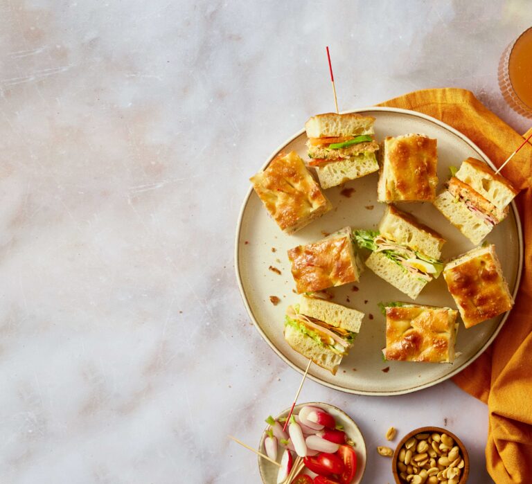 Bite-size sandwiches