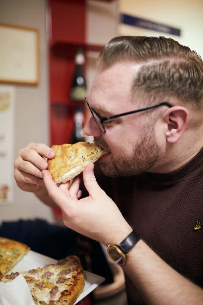 Pizza Gorgonzola Bas Erkens