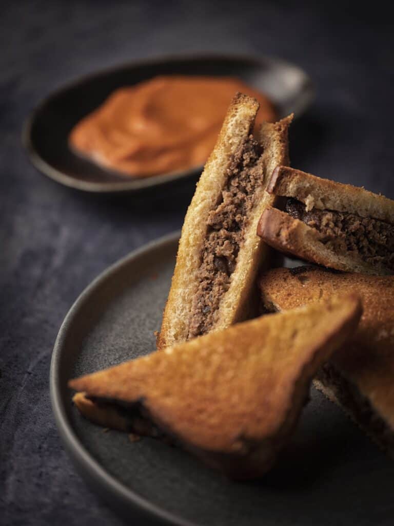 Tosti uit de airfryer (Cowboytoast)
