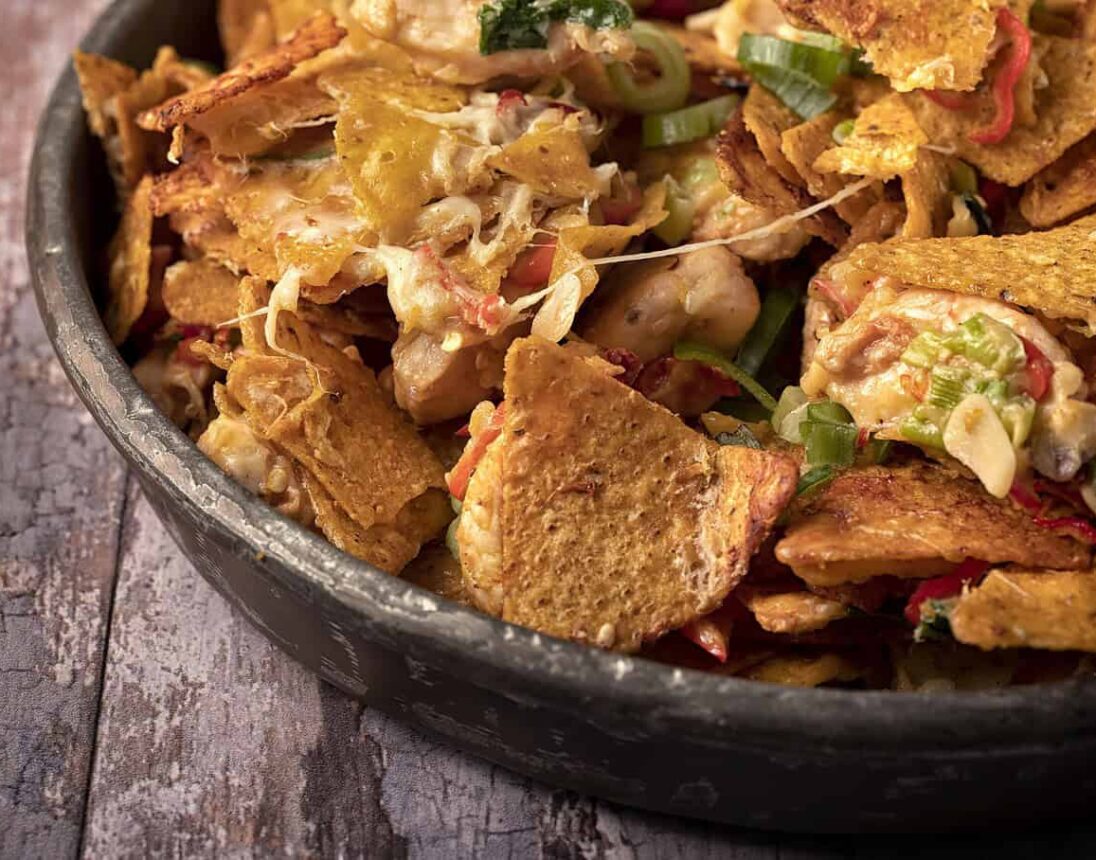 Nacho's uit de airfryer