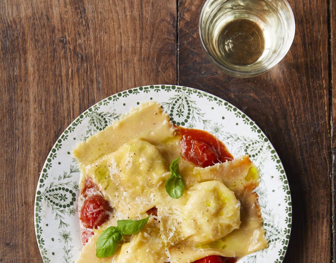 Jamie Olivers ravioli alla Napoletana