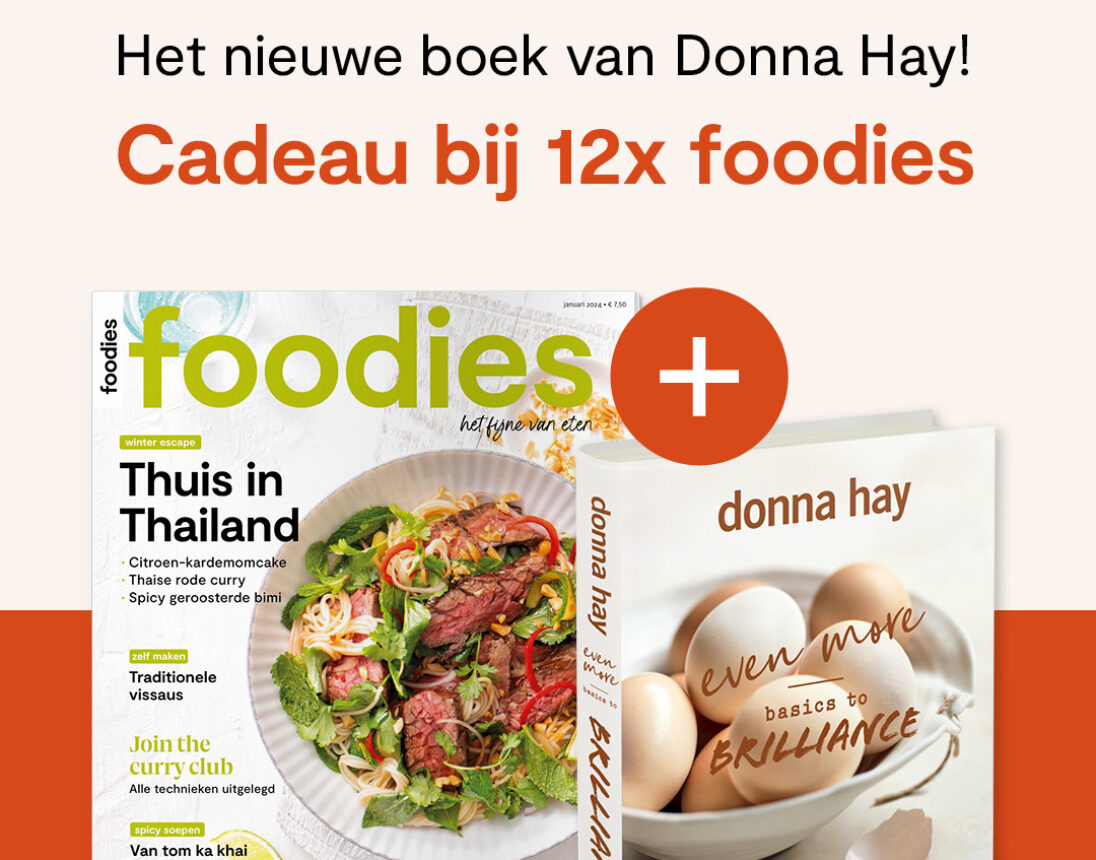 Het nieuwste boek van Donna Hay cadeau bij Foodies! - Foodies