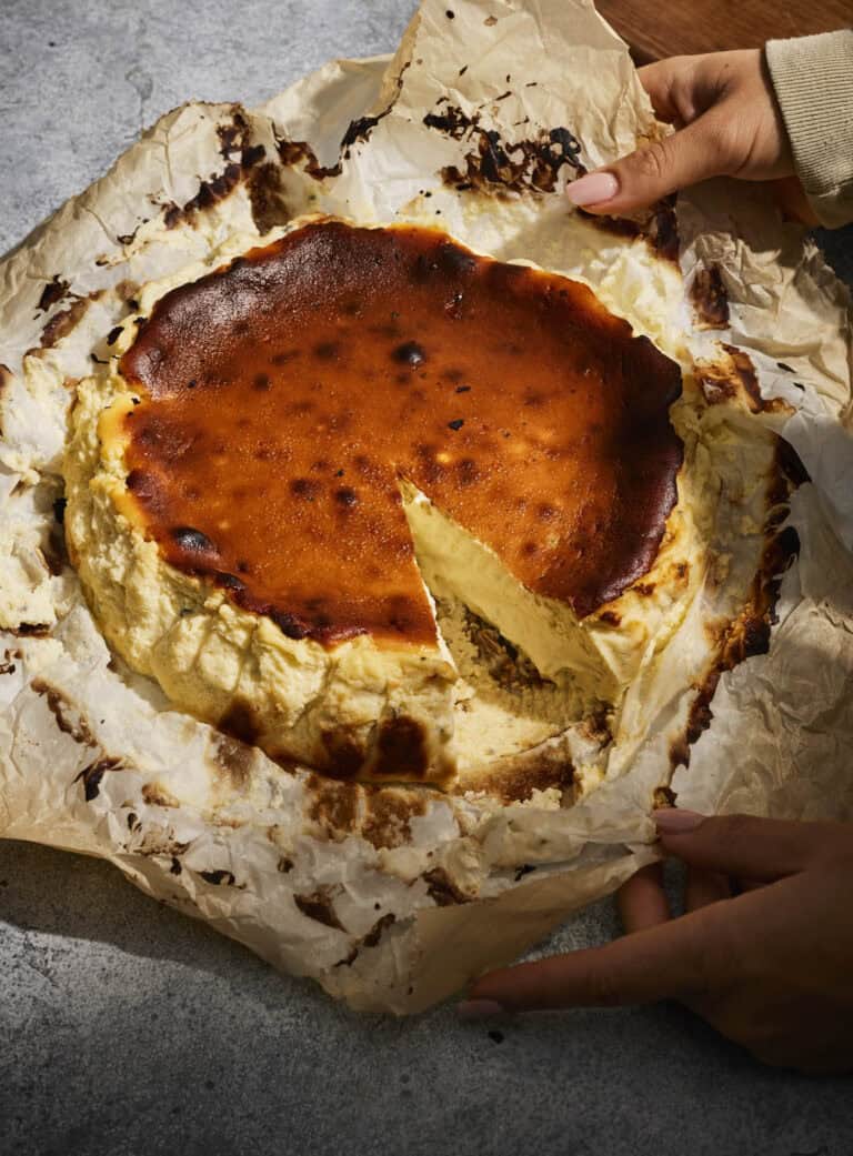 Cheesecake met blauwe kaas