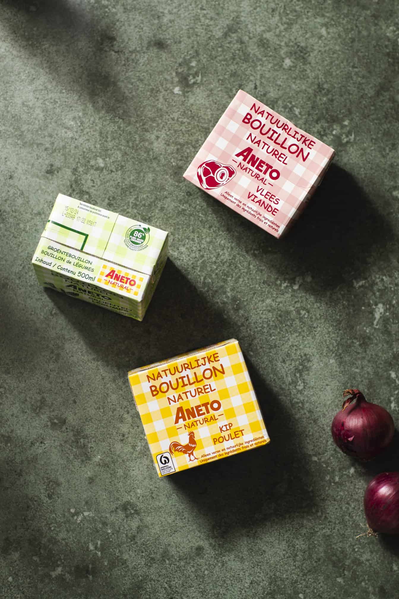 Aneto: recepten met bouillon