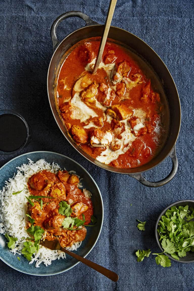 Snelle kipcurry