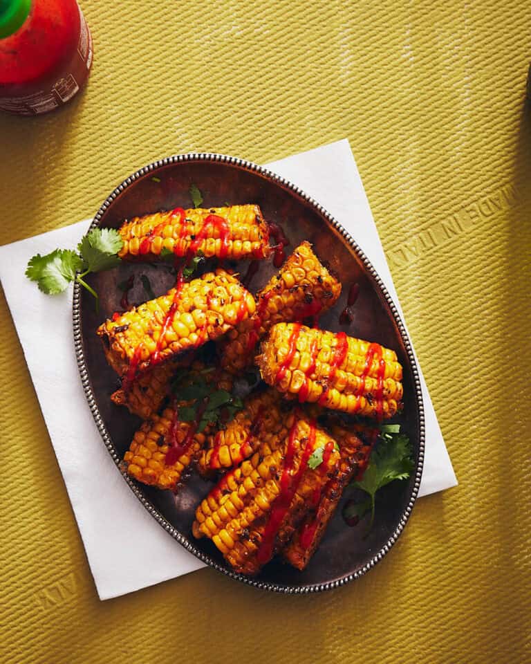 Maisribbetjes uit de oven