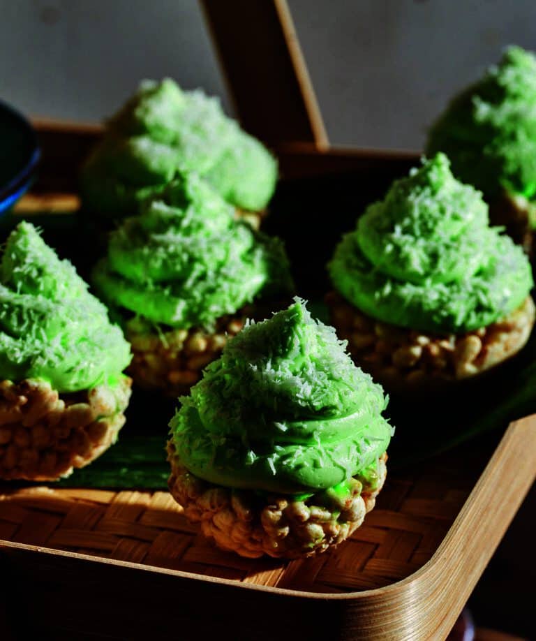 Klepon vegan roomkaastartelettes