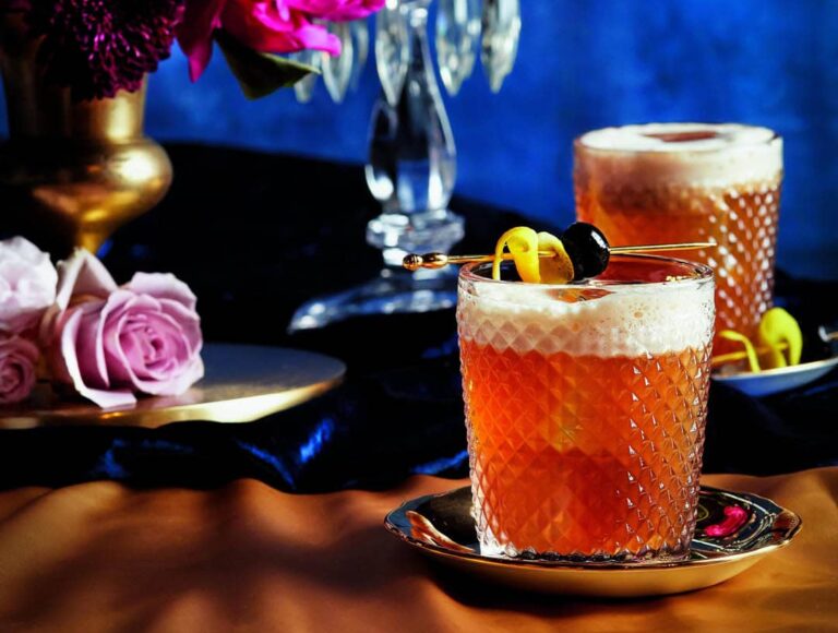 Lady D's amaro sour
