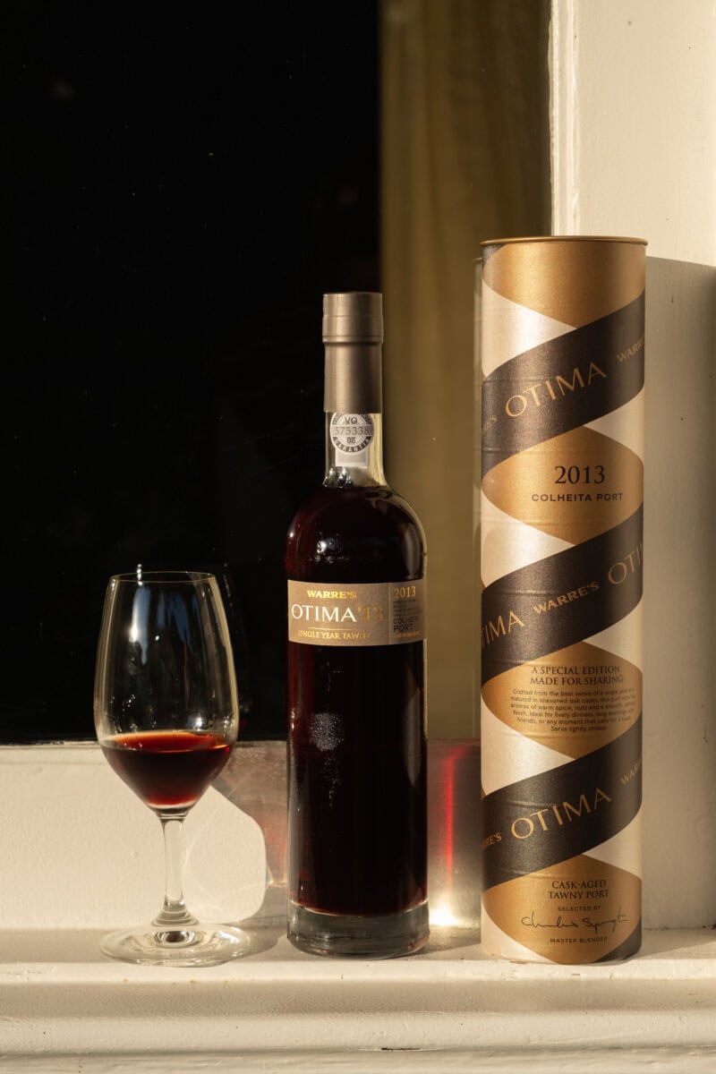 Warre's Colheita 13 glas, fles en verpakking