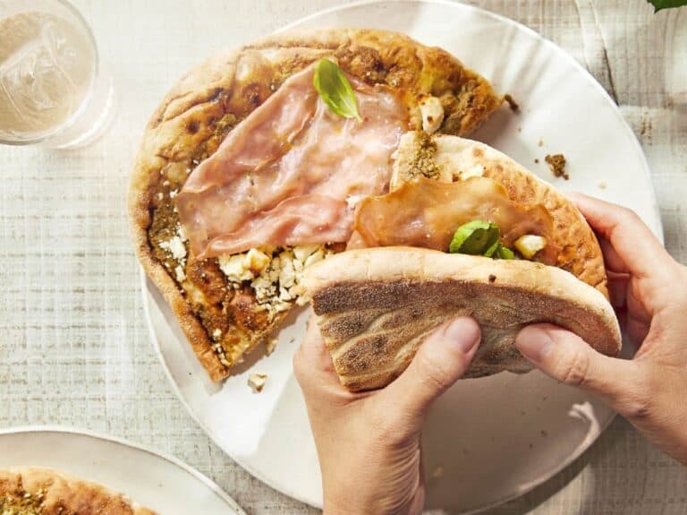 Mezze-platbroodpizza’s