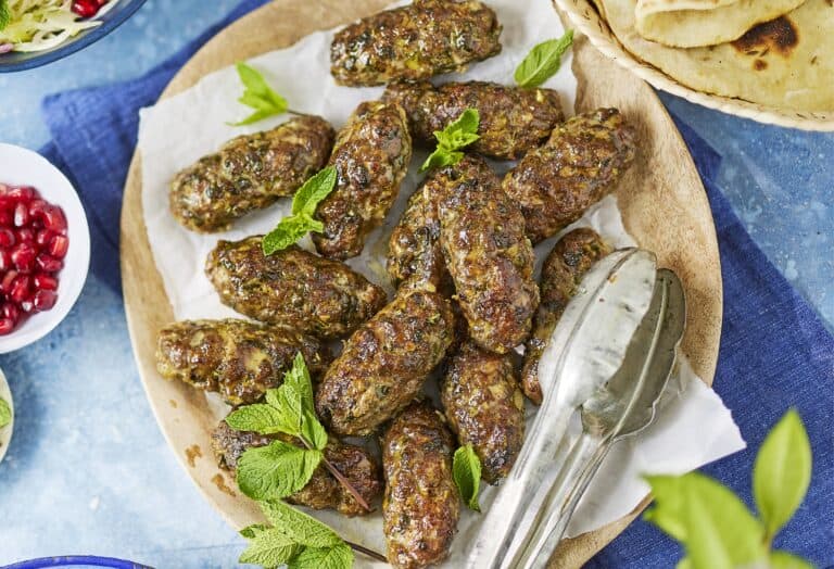 Geitenköfte van de barbecue