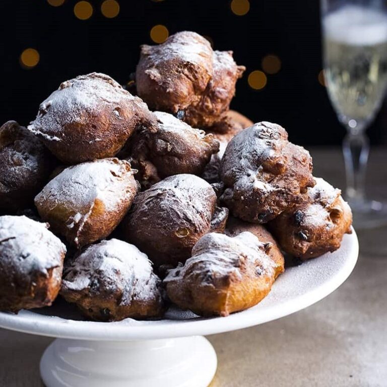 Oliebollen bakken