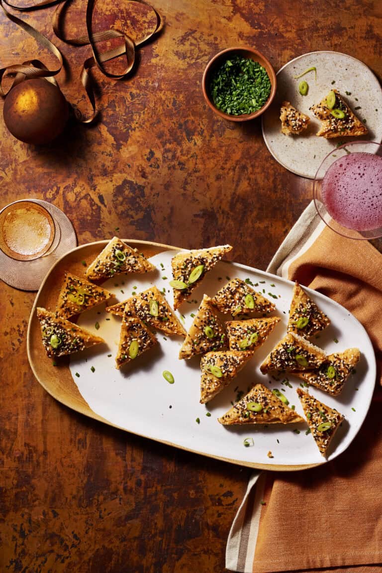Sesam-garnalentoast