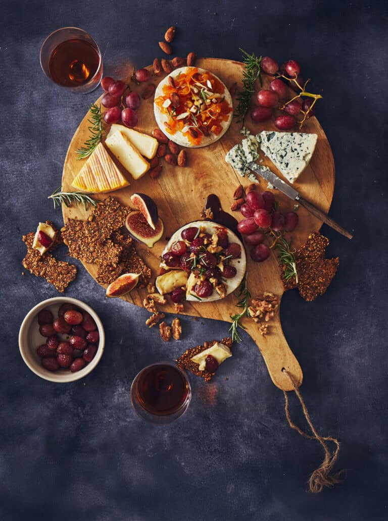 Camembert met abrikozenchutney