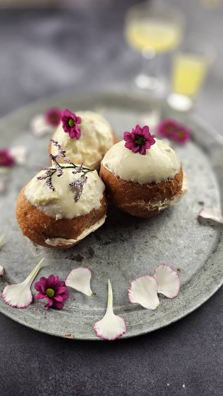 Limoncello-oliebol