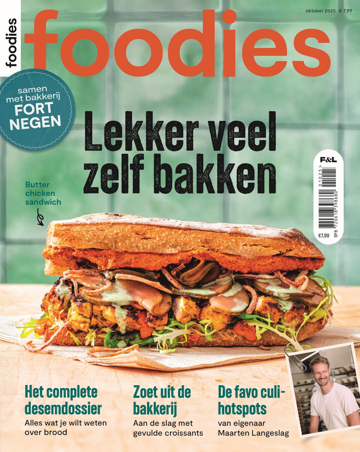 cover van het foodies fort negen nummer