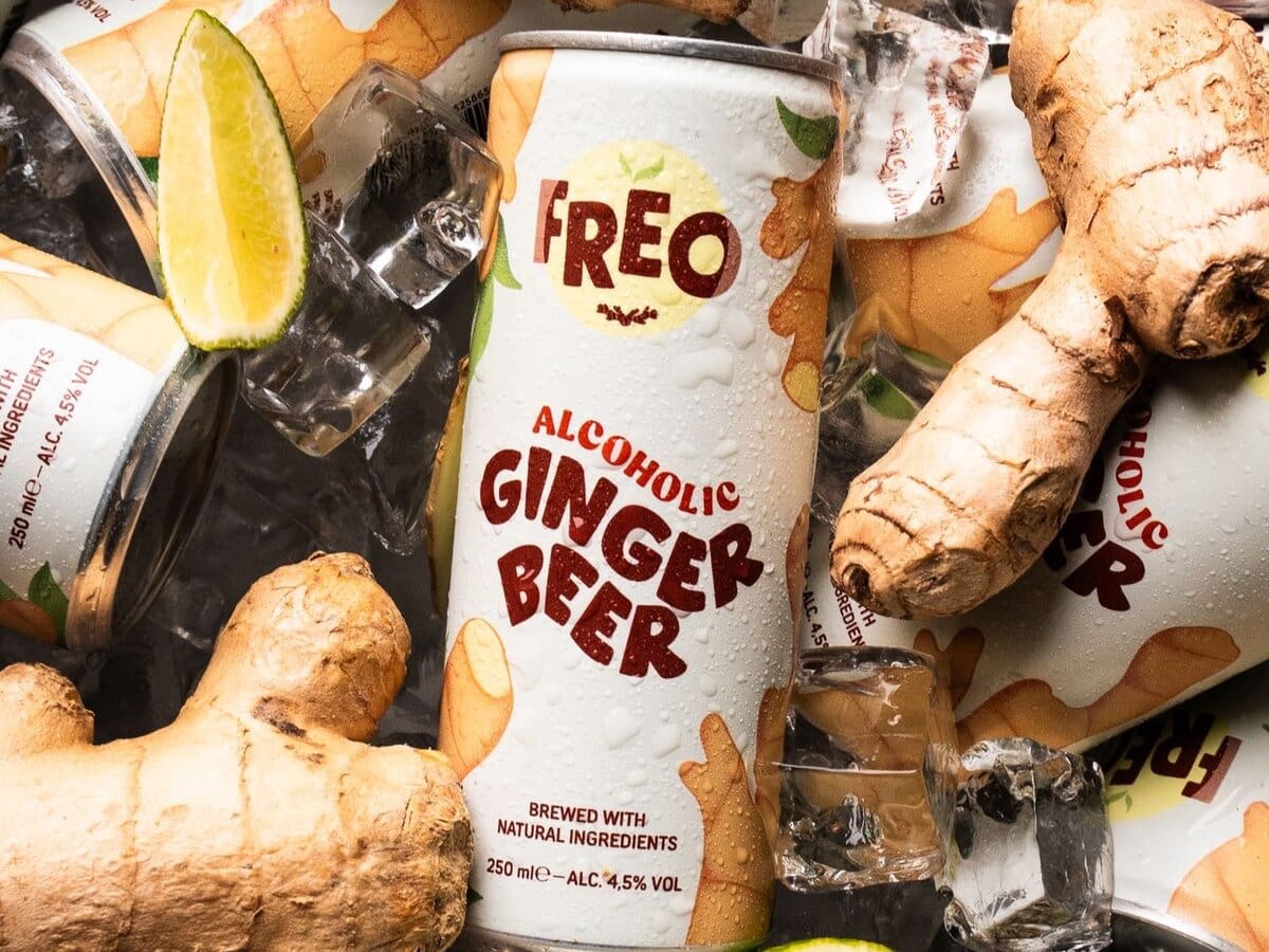 FREO blik met gember en limoen