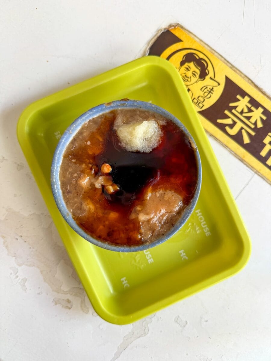 Rice cake op straat in Tainan, een stad in Taiwan