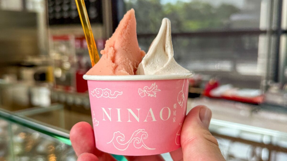 IJsje van NINAO Gelato in Tainan
