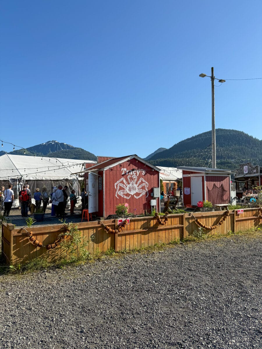 Tracy's King Crab Shack in Juneau, Alaska