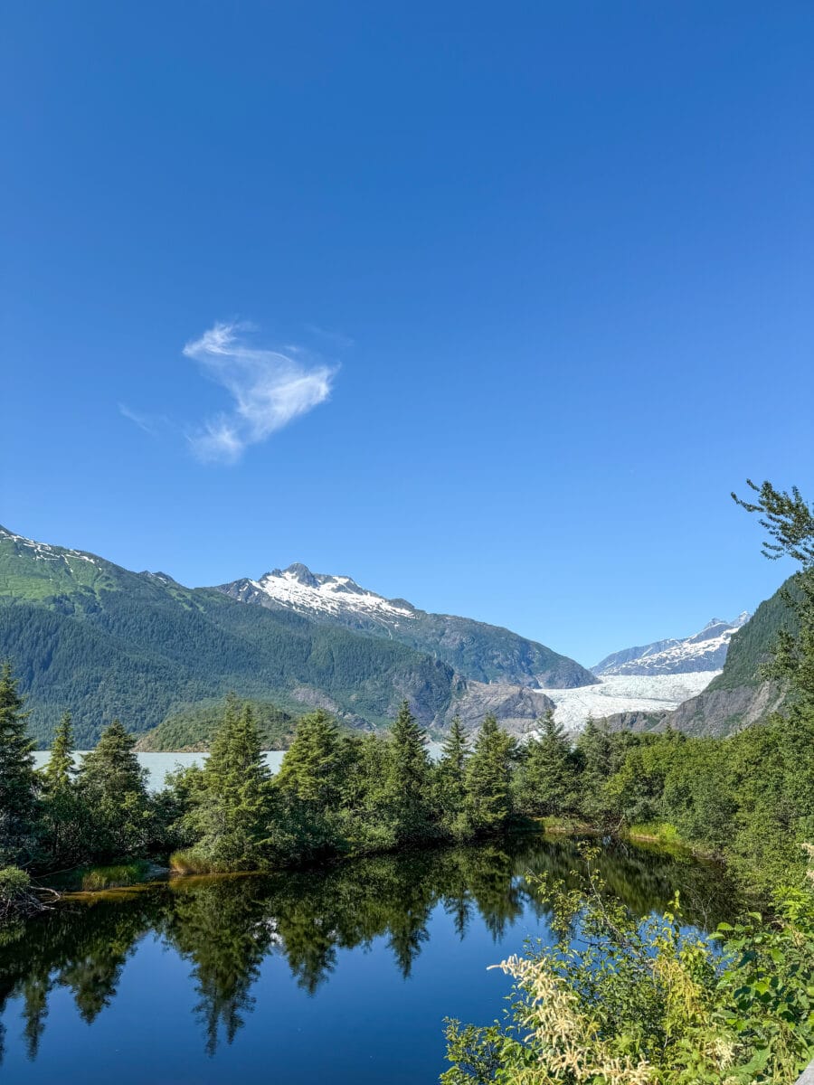 Mendenhall Glacier in Alaska