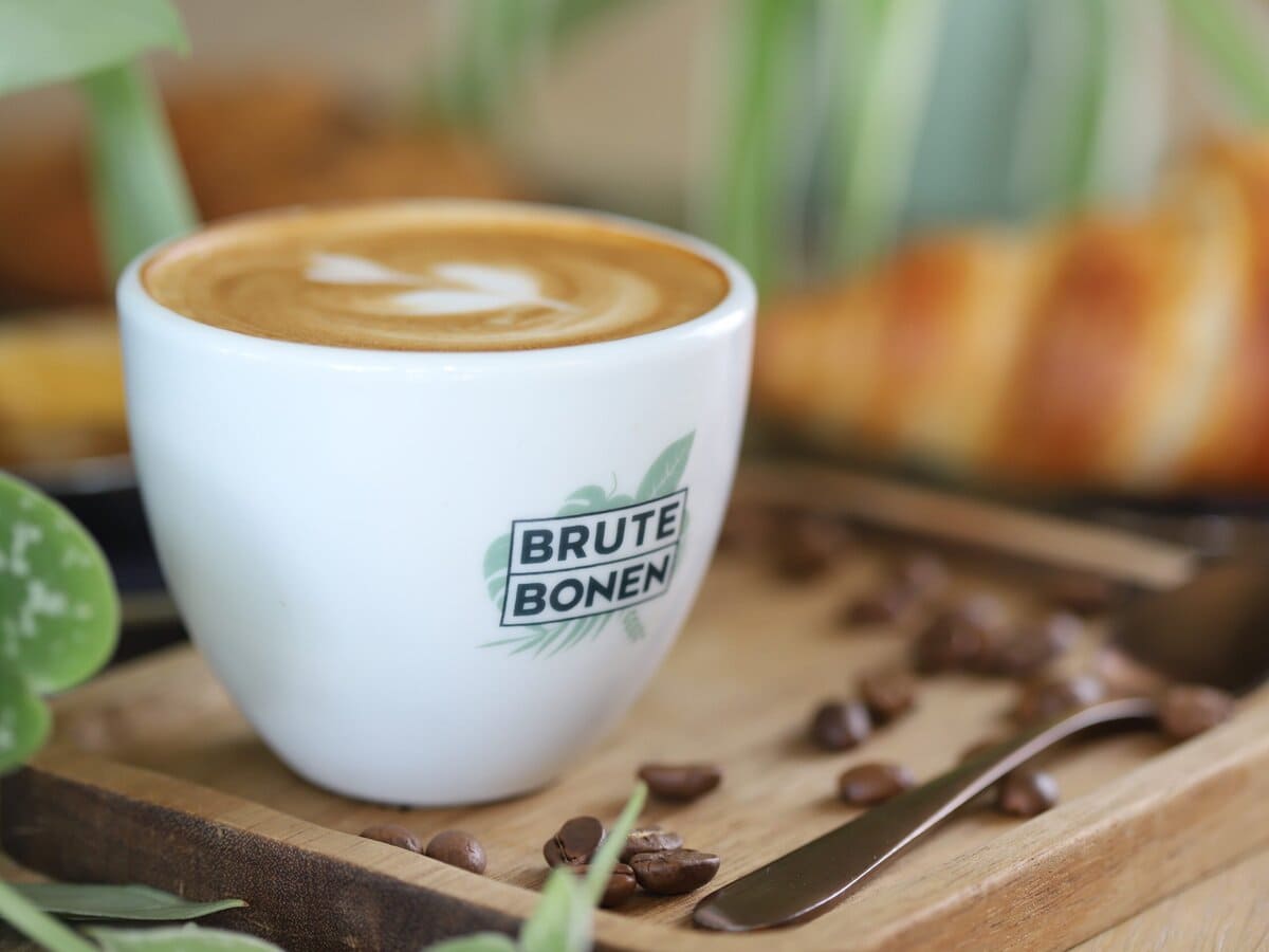 Koffie uit het bos kopje koffie