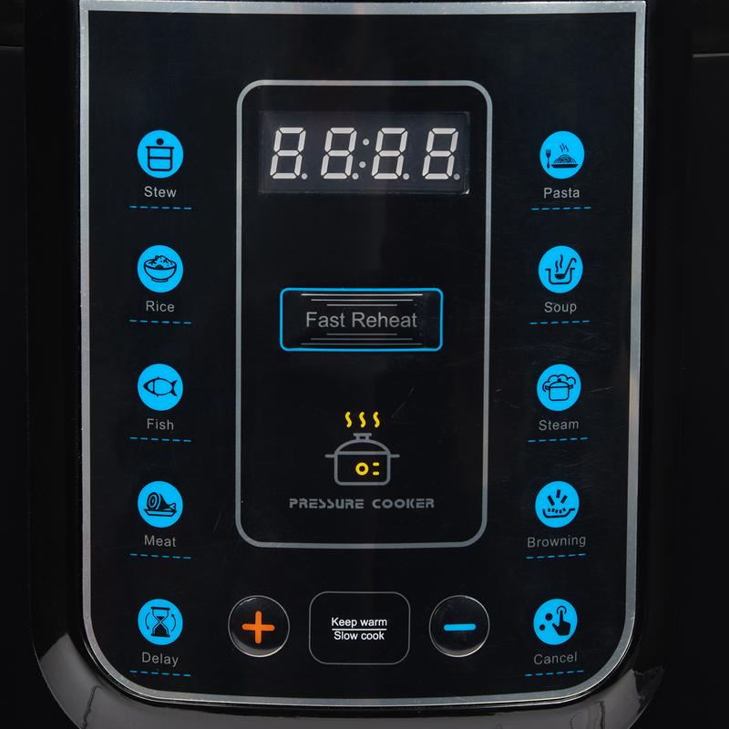 Multicooker 10-in-1 display