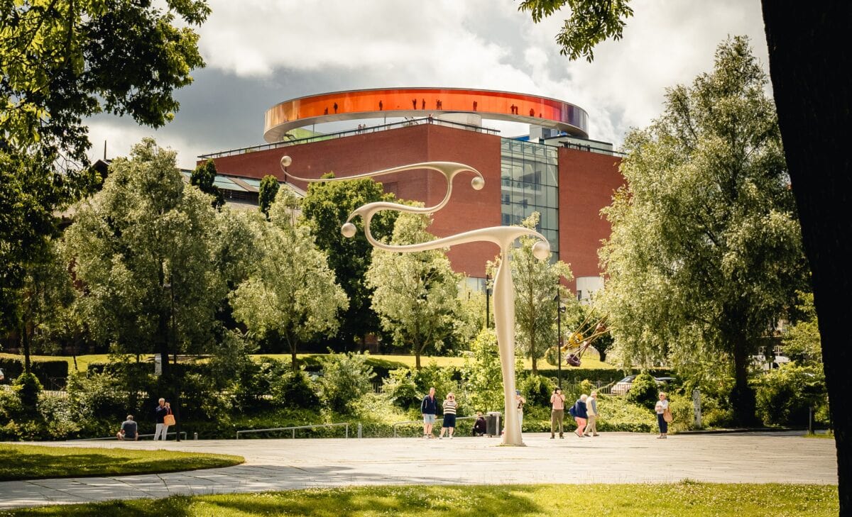 Het ARoS in Aarhus - een kunstmuseum in de stad