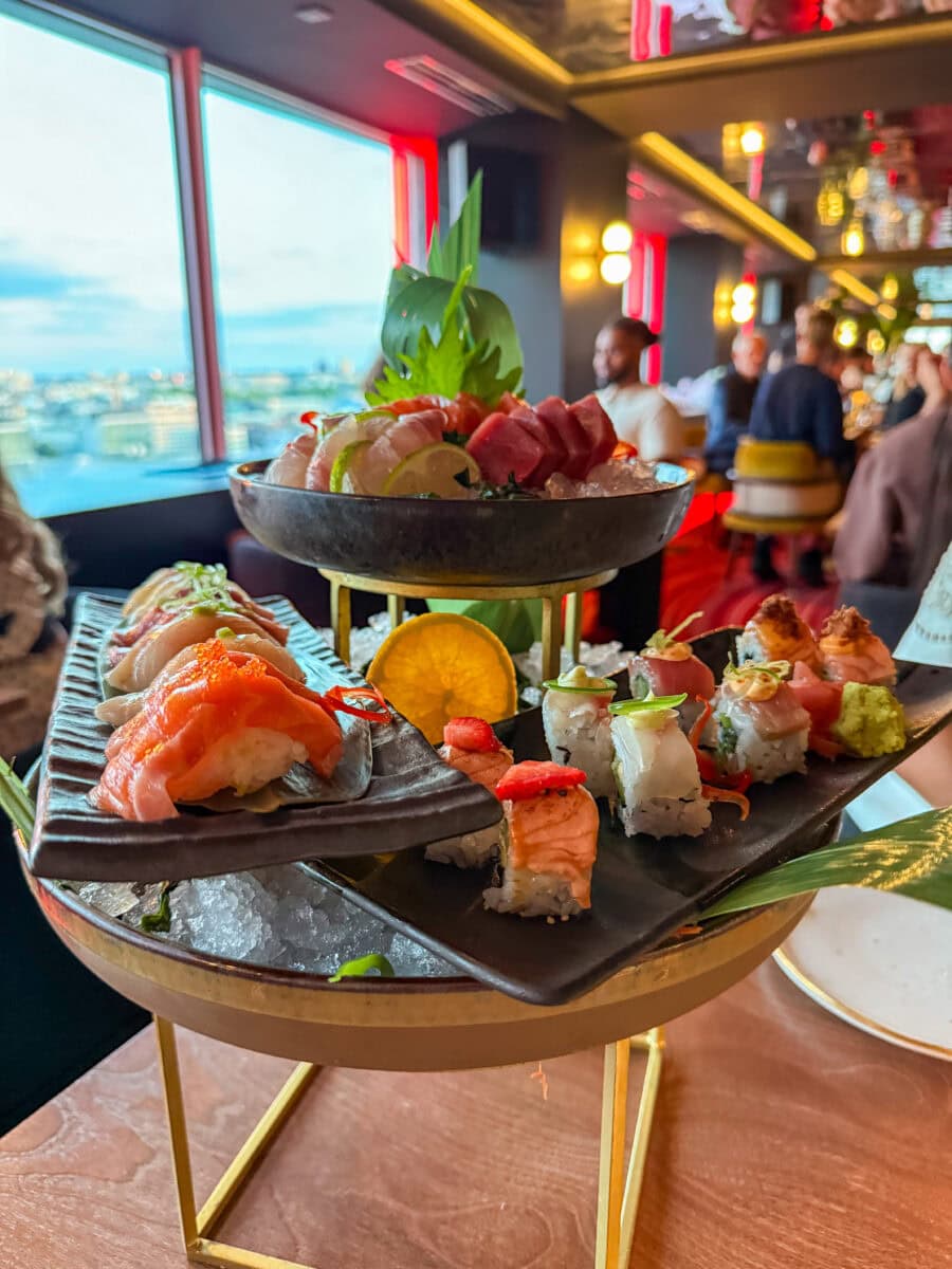 Sushi en sashimi bij Restaurant Akai in Brussel