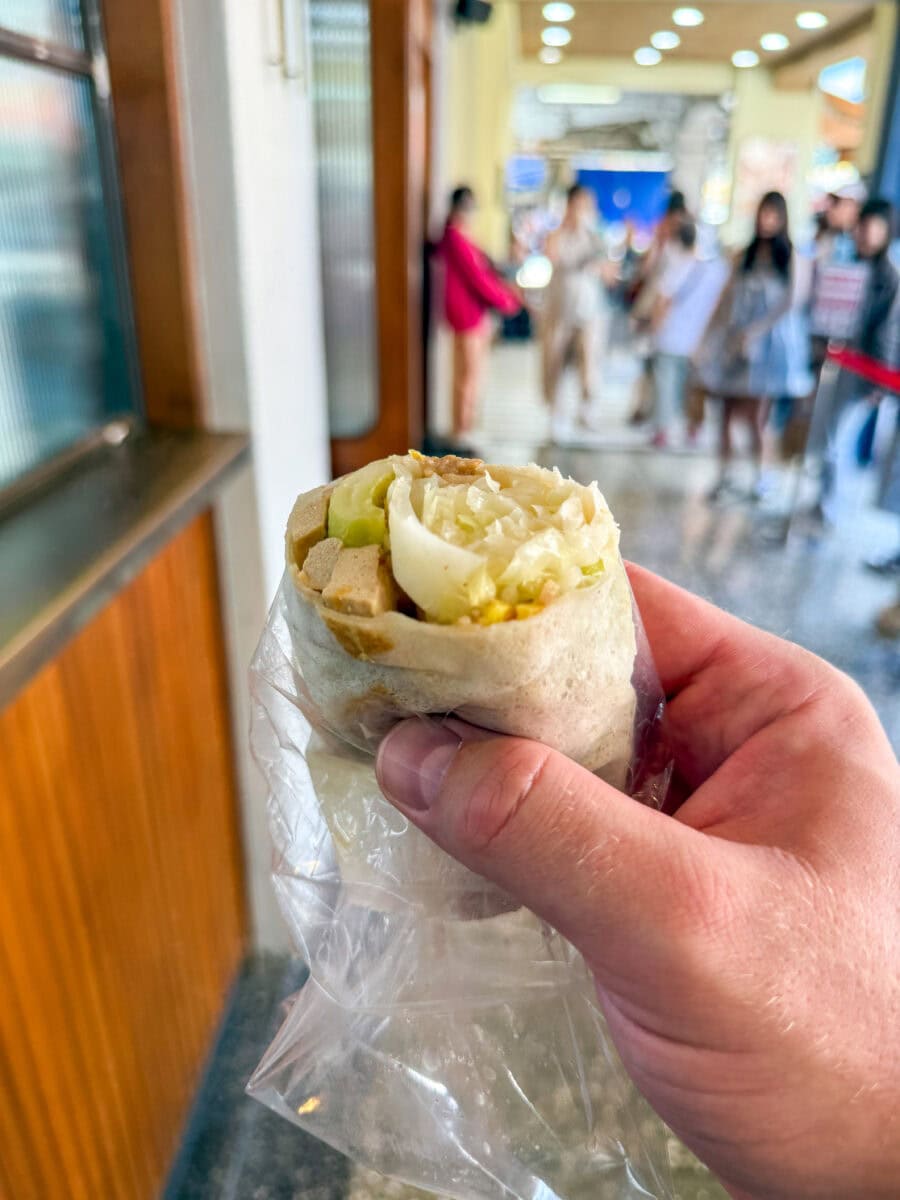 Gevulde springroll in Taiwan