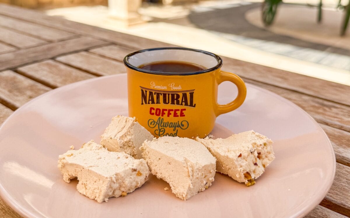 Qubbajt - een soort nougat - op Malta