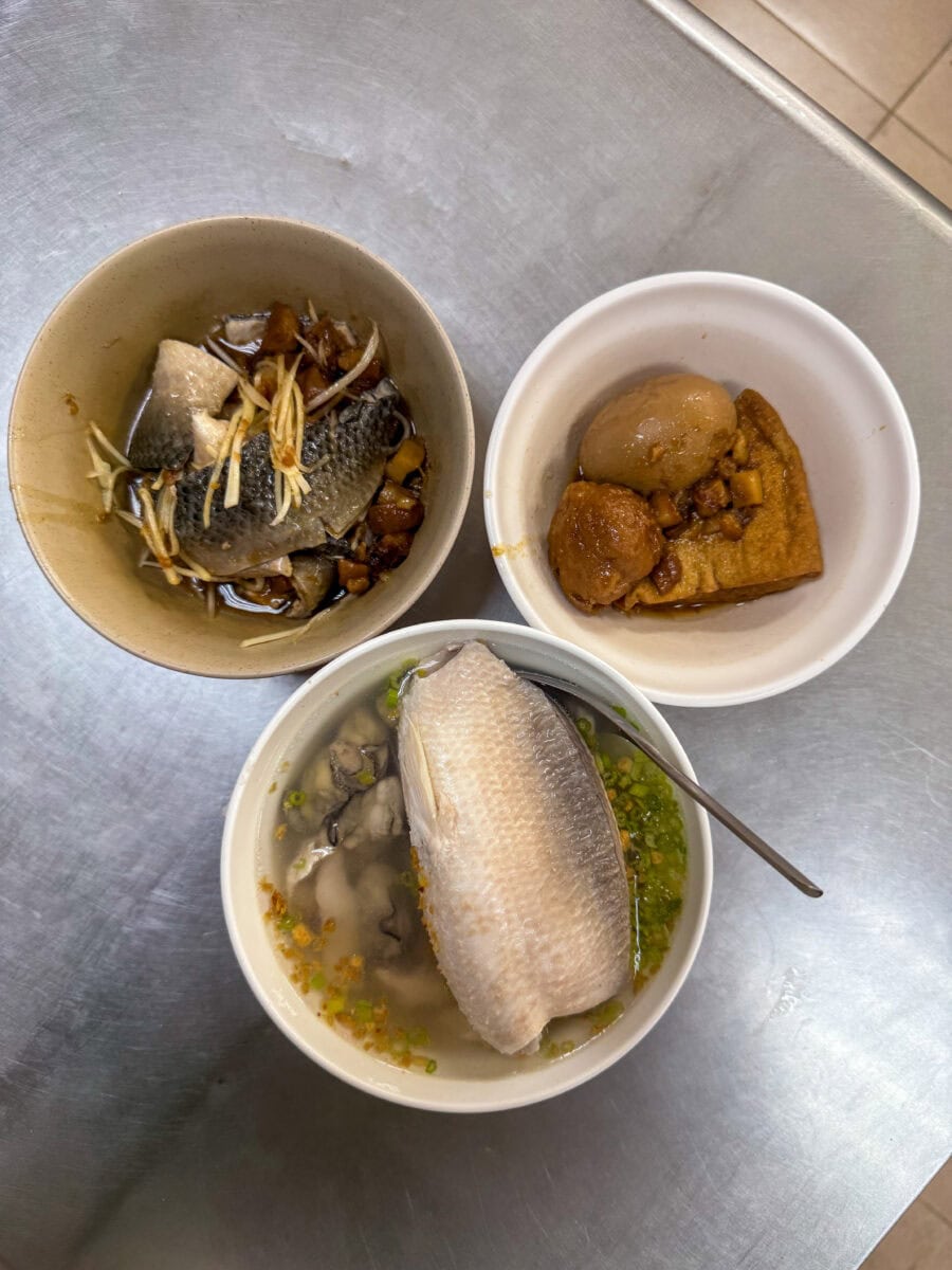 Milkfish in Tainan op verschillende manieren bereid