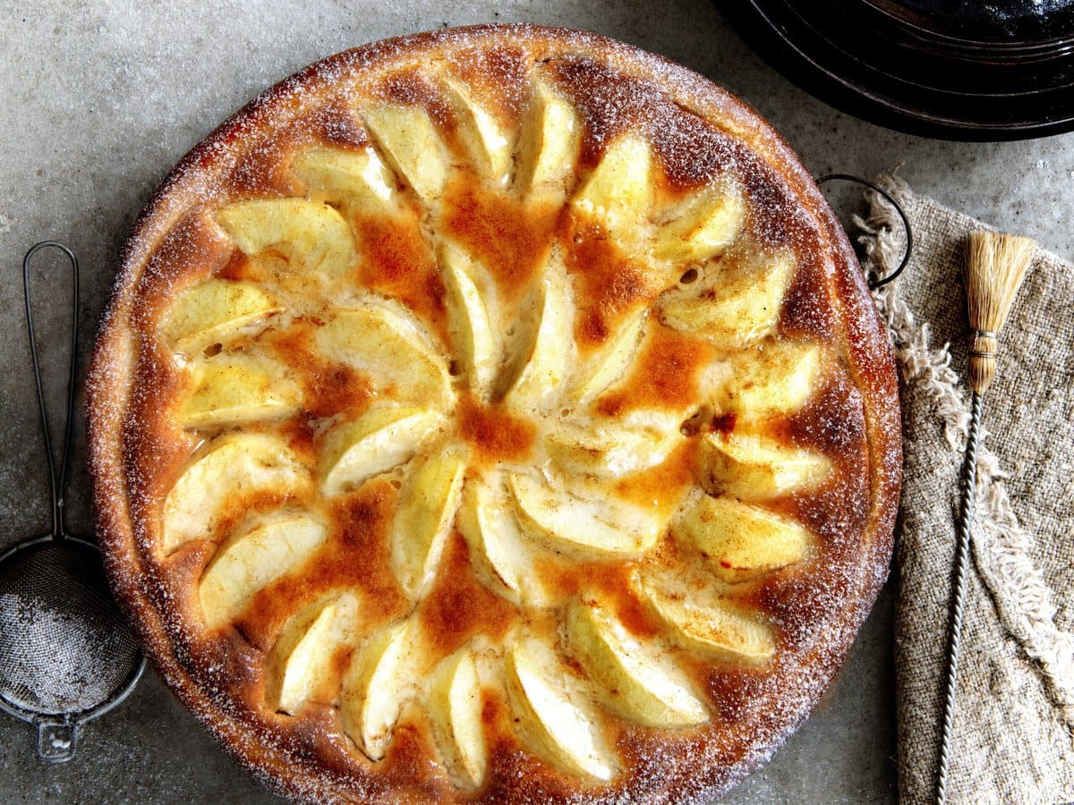 Appel-frangipane vlaai