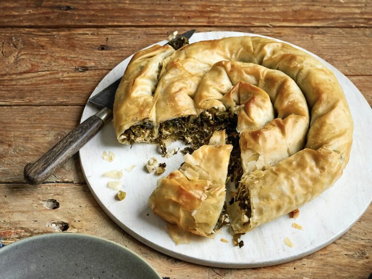 Börek met feta en boerenkool
