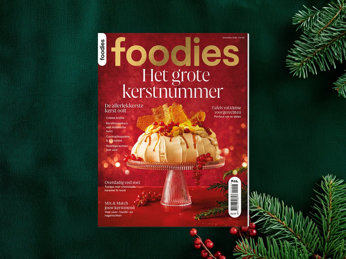 thumbnail voor Daar is ‘ie dan: Het grote kerstnummer van Foodies (dit kun je verwachten)