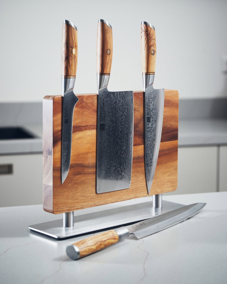 Messenblok met messen XinZuo