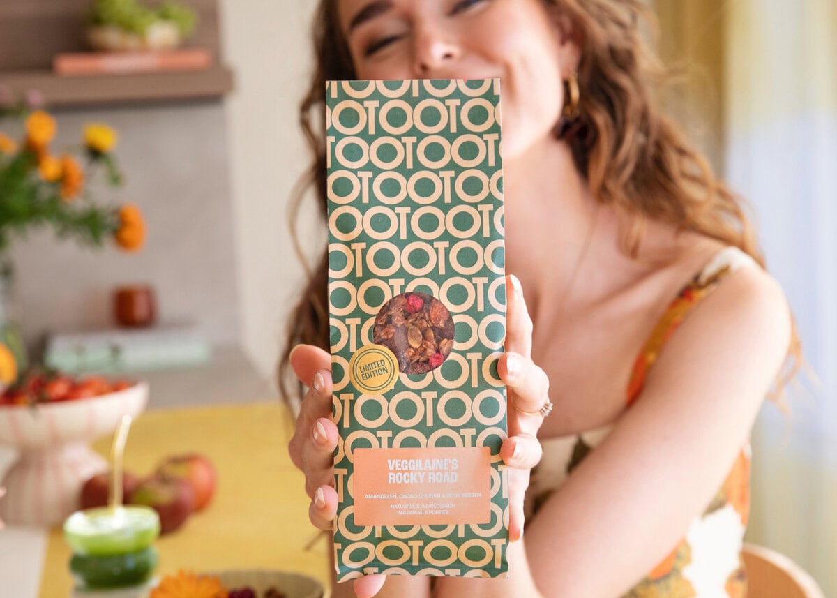 Oot granola met veggilaine