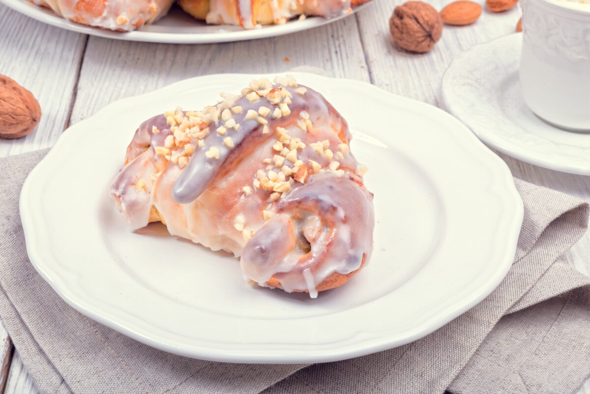 Typische croissants uit Poznan - rogal