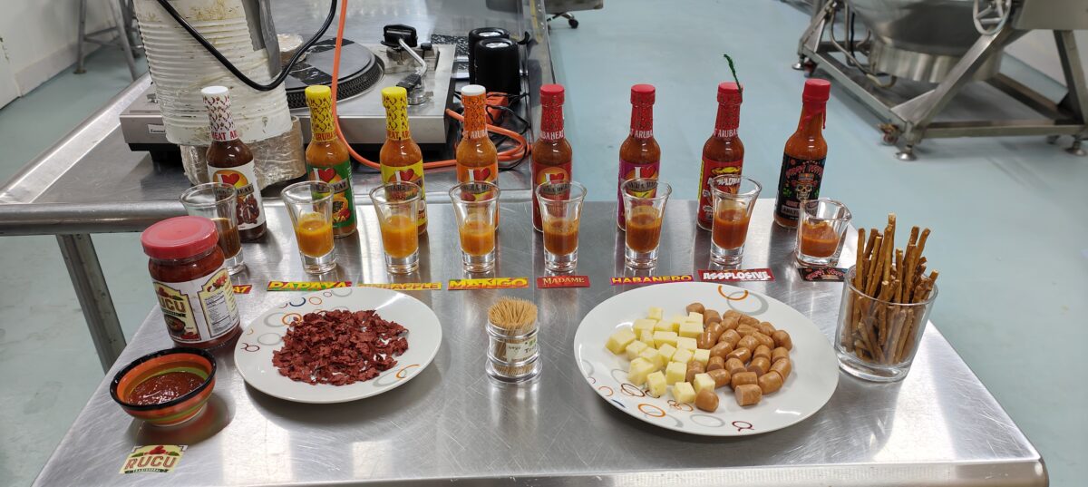 Hot sauces van Aruba Heat