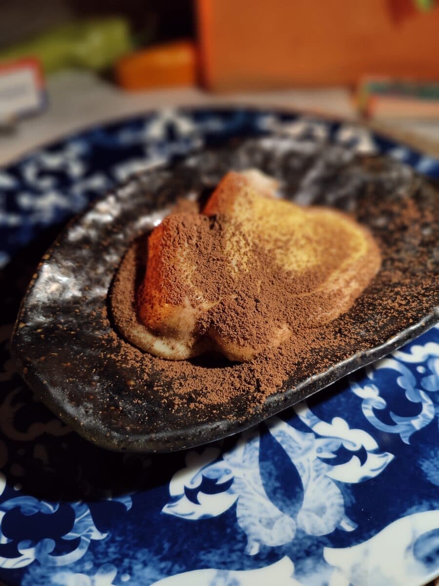 Gerecht van chef-kok Christian Petroni