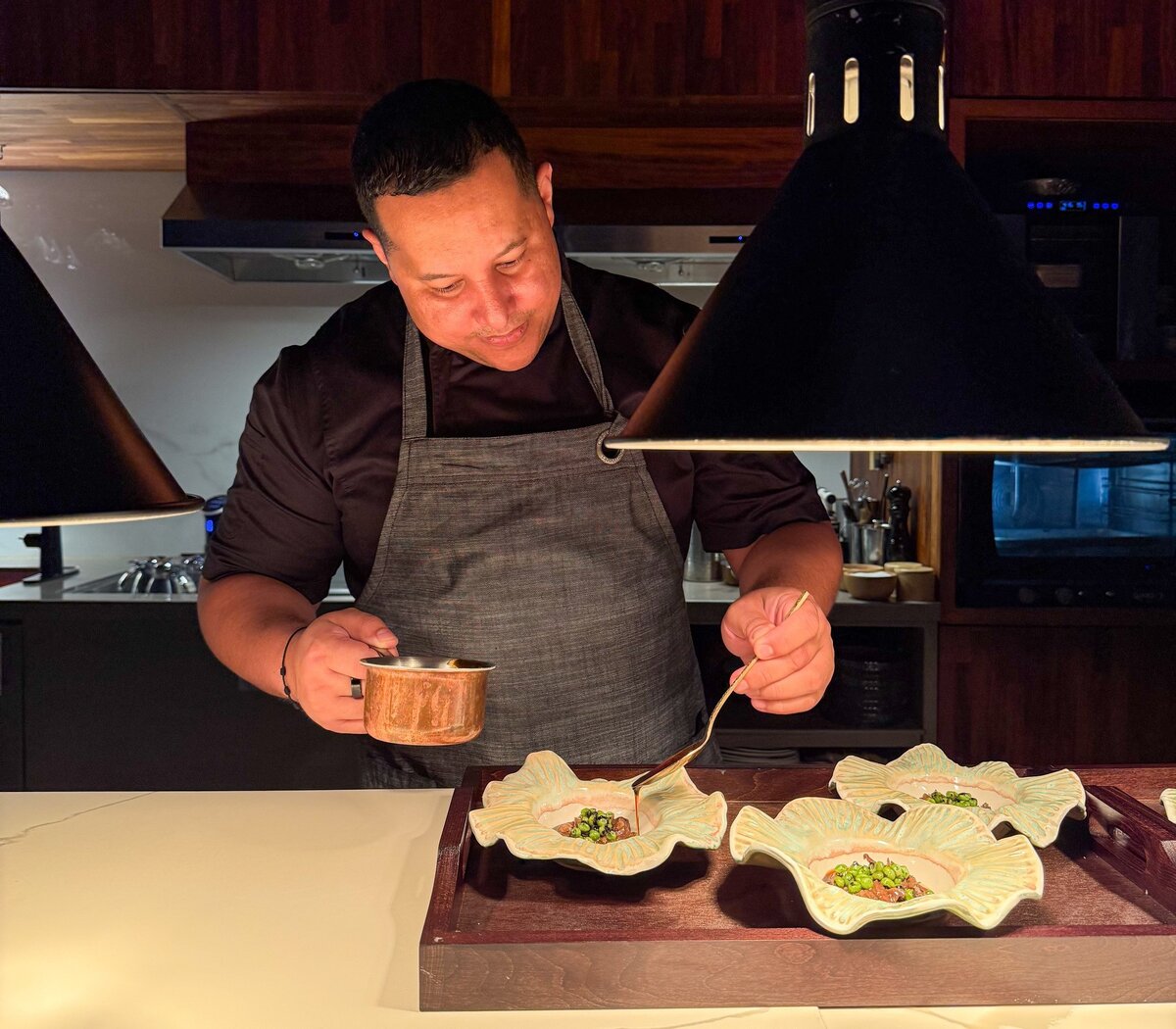 Chef-kok Ever de Peña van Restaurant Ever op Aruba