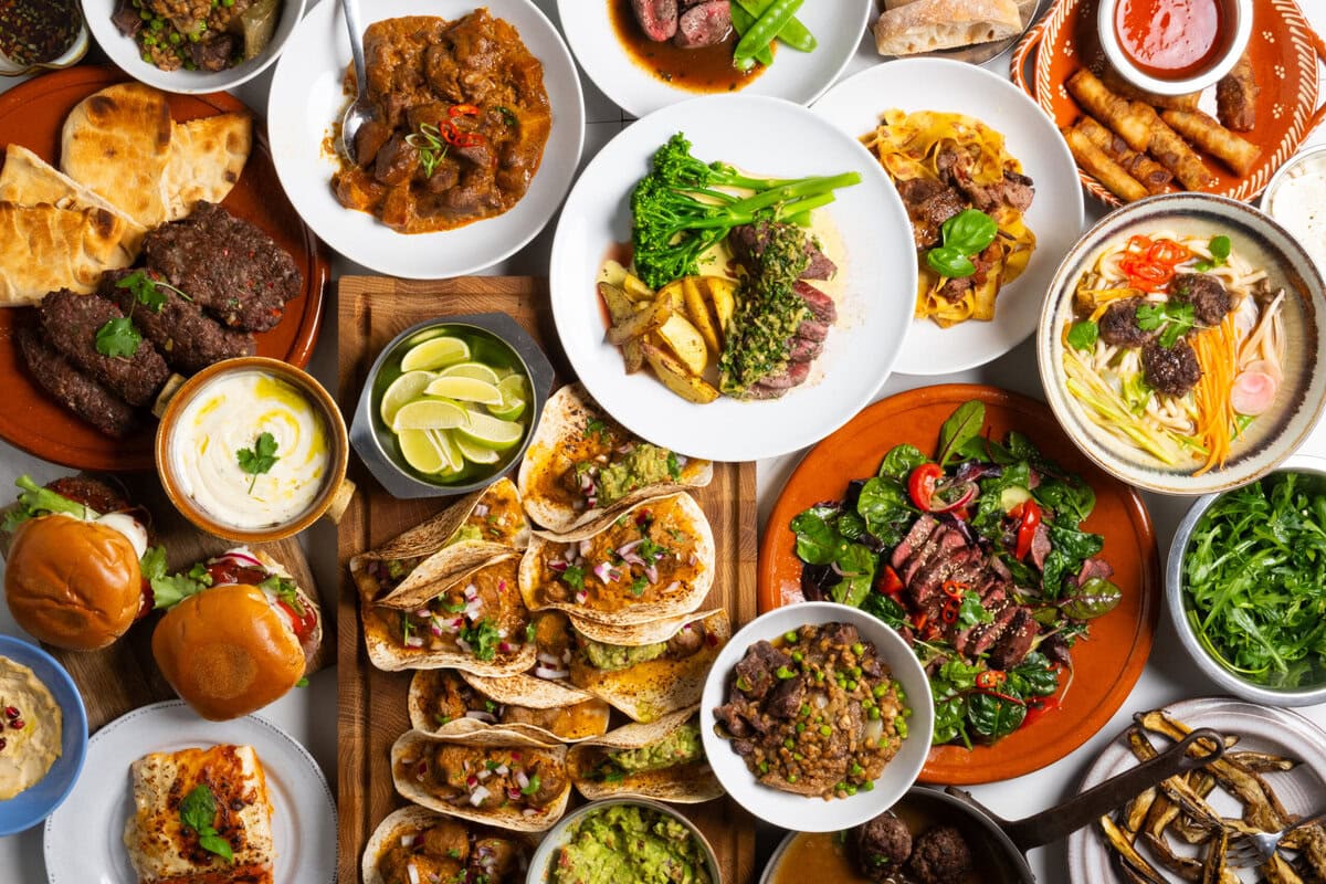 Gerechten nieuwe wildkeuken predetariër