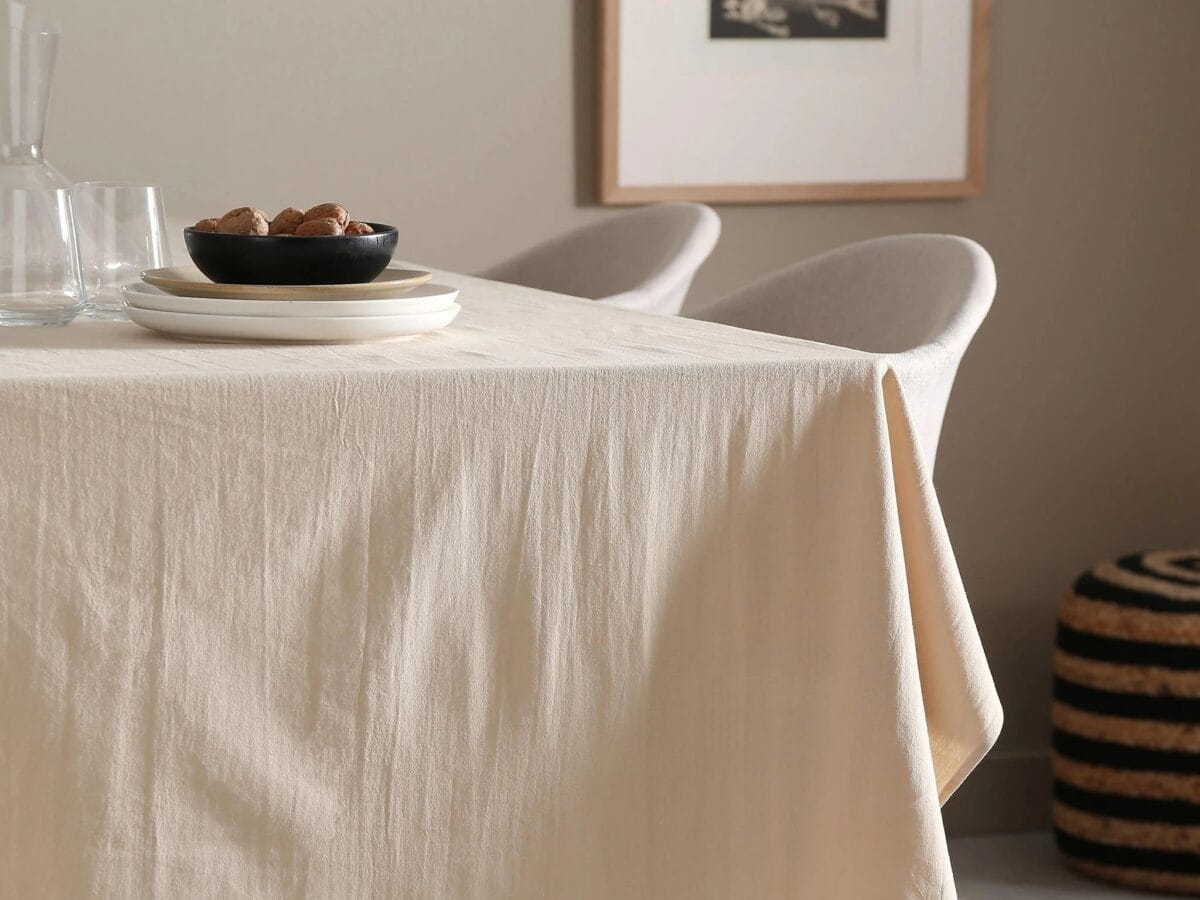 Kersttafel dekken met Wehkamp tafelkleed